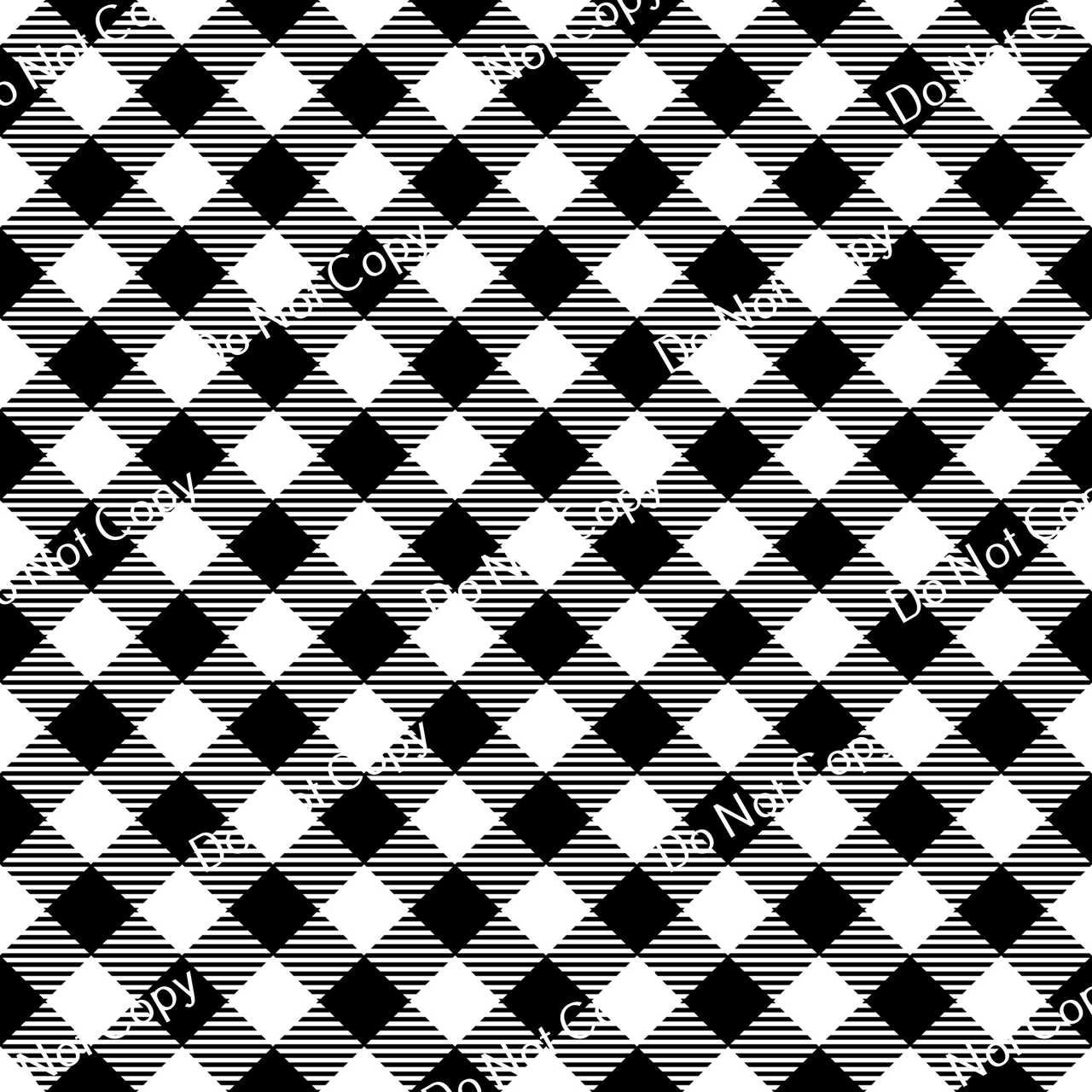 CDS Printed Pattern Vinyl | Black and White Stripes 7