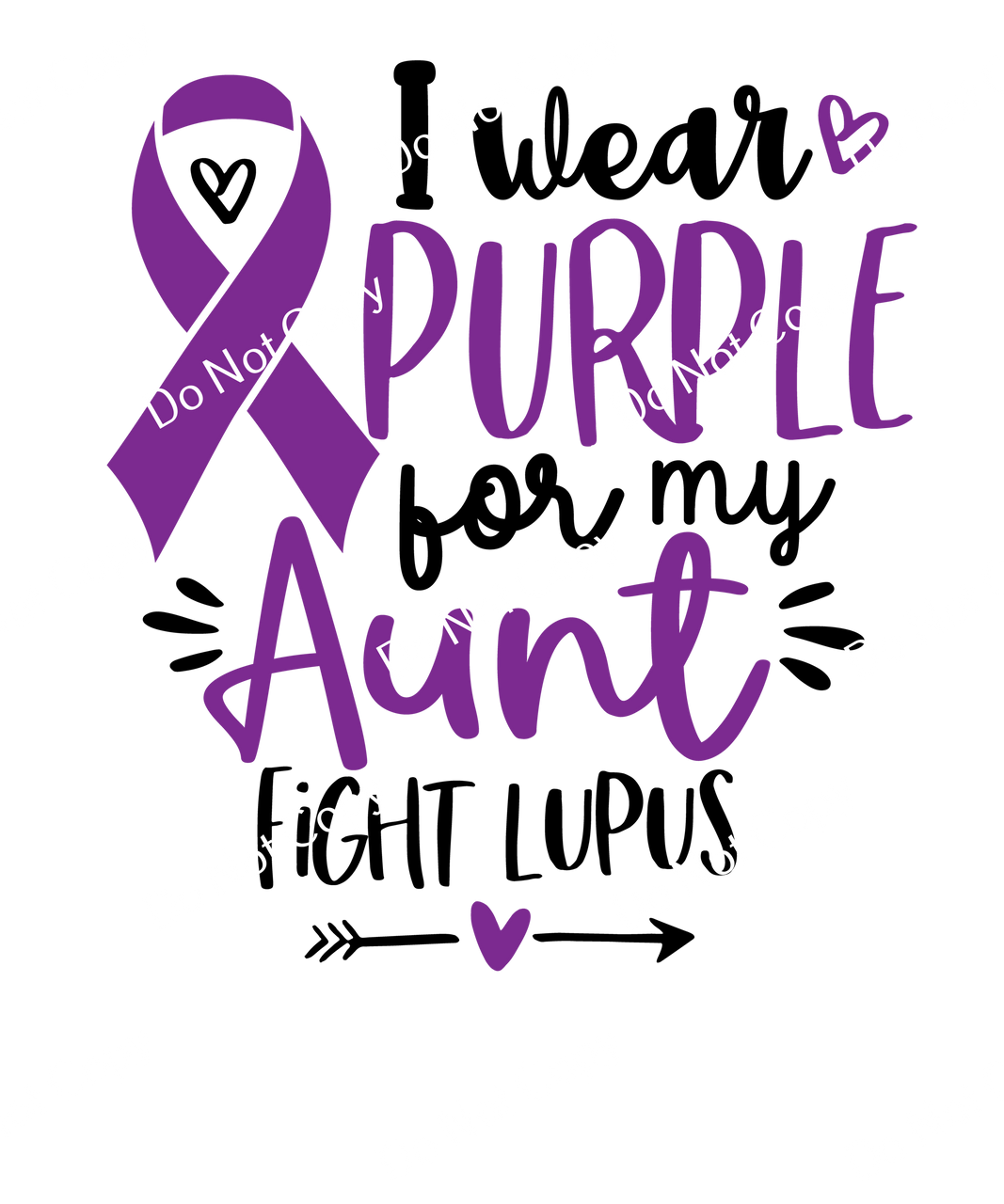 ColorSplash Ultra | LA I Wear Purple For My Aunt