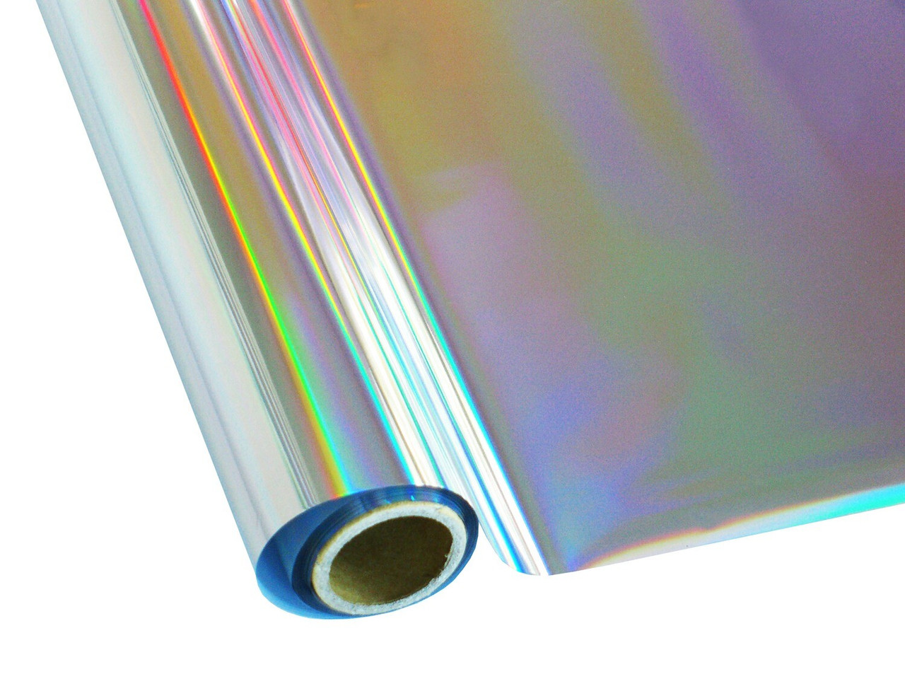 Silver Oil Slick Holographic Foil Fusing Rolls, DIY Hologram Foil Paper