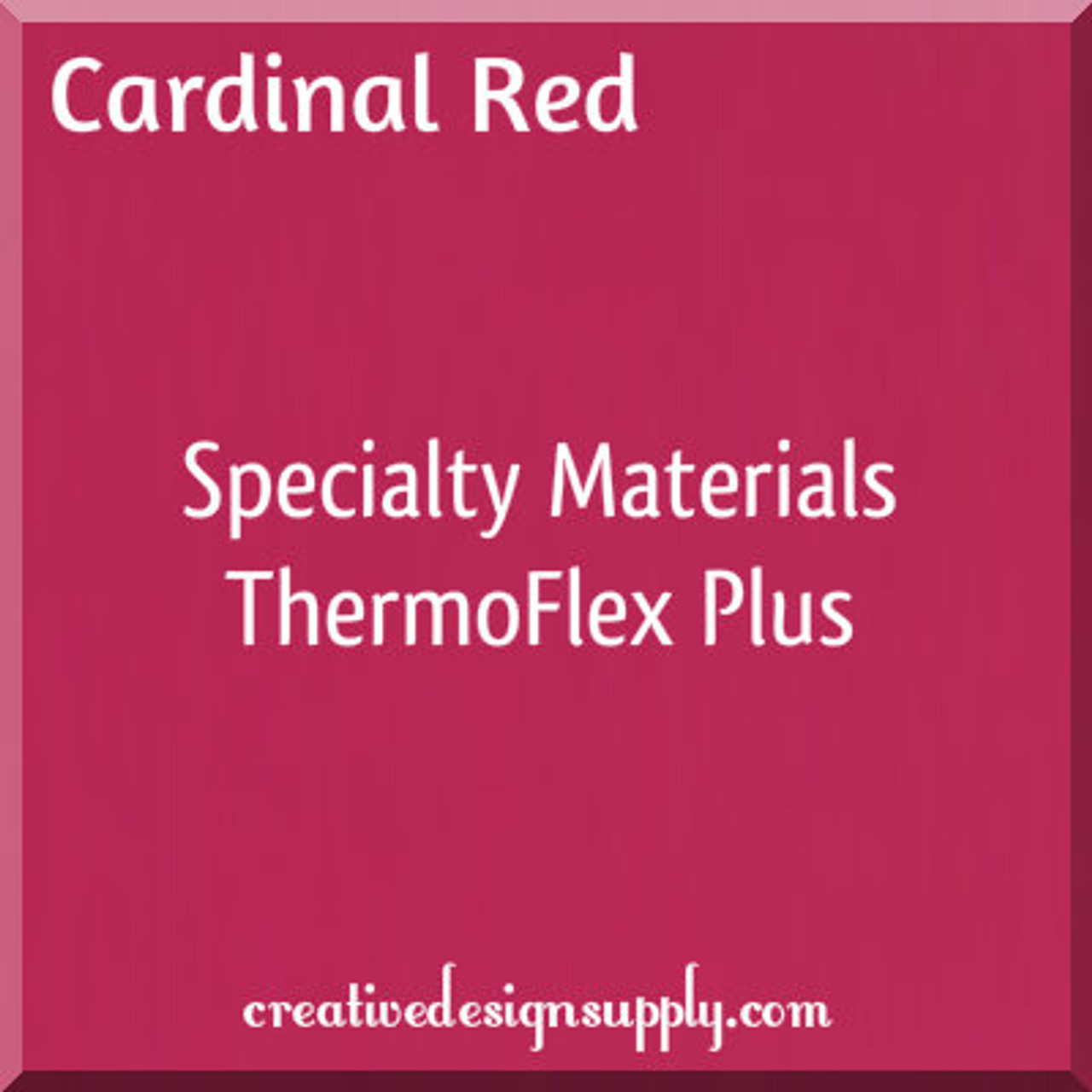 ThermoFlex Plus HTV Cardinal Red (More of a pink color) Choose Your Le –