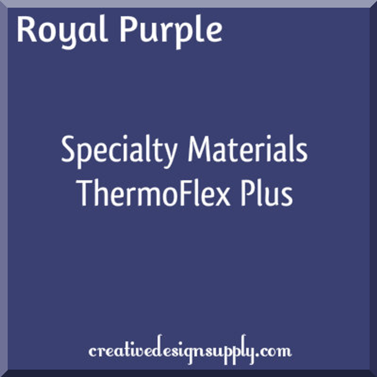 Specialty Materials™ ThermoFlex® Plus | Royal Purple