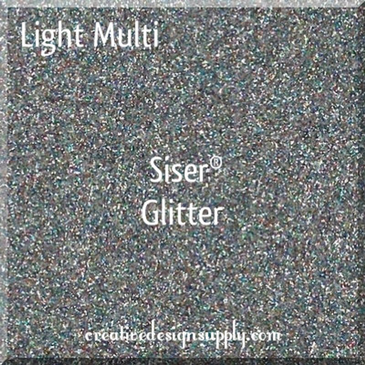 Light Multi Siser Glitter 20"