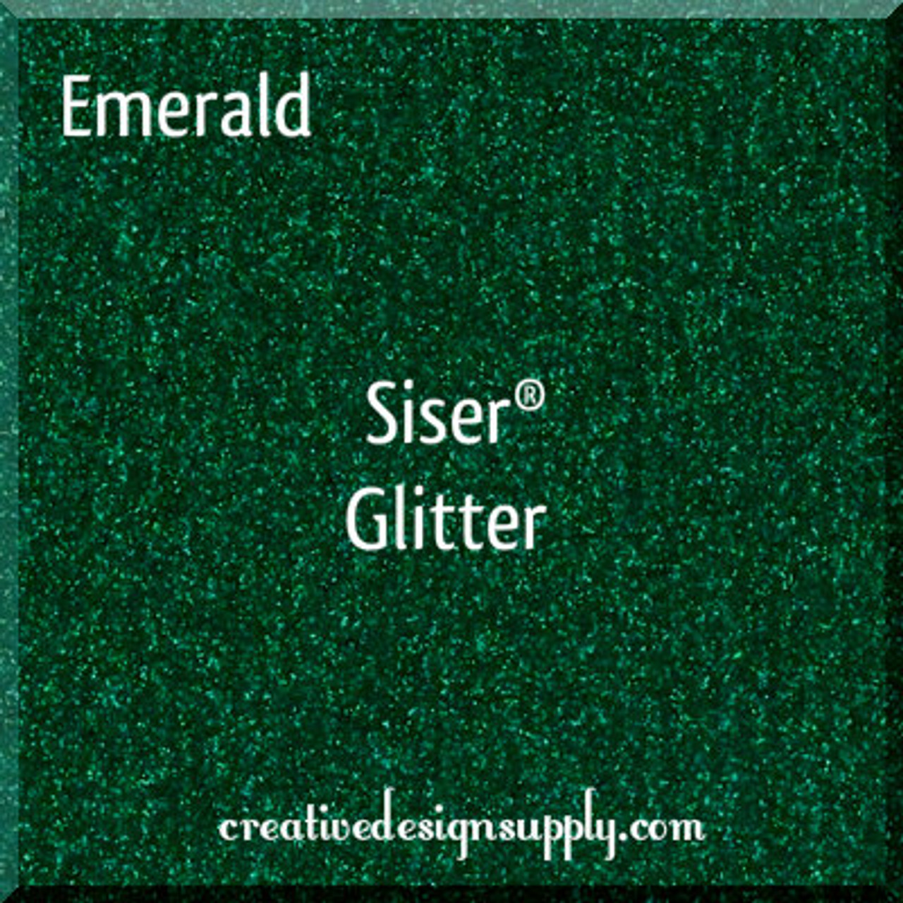 Emerald Siser Glitter 20"