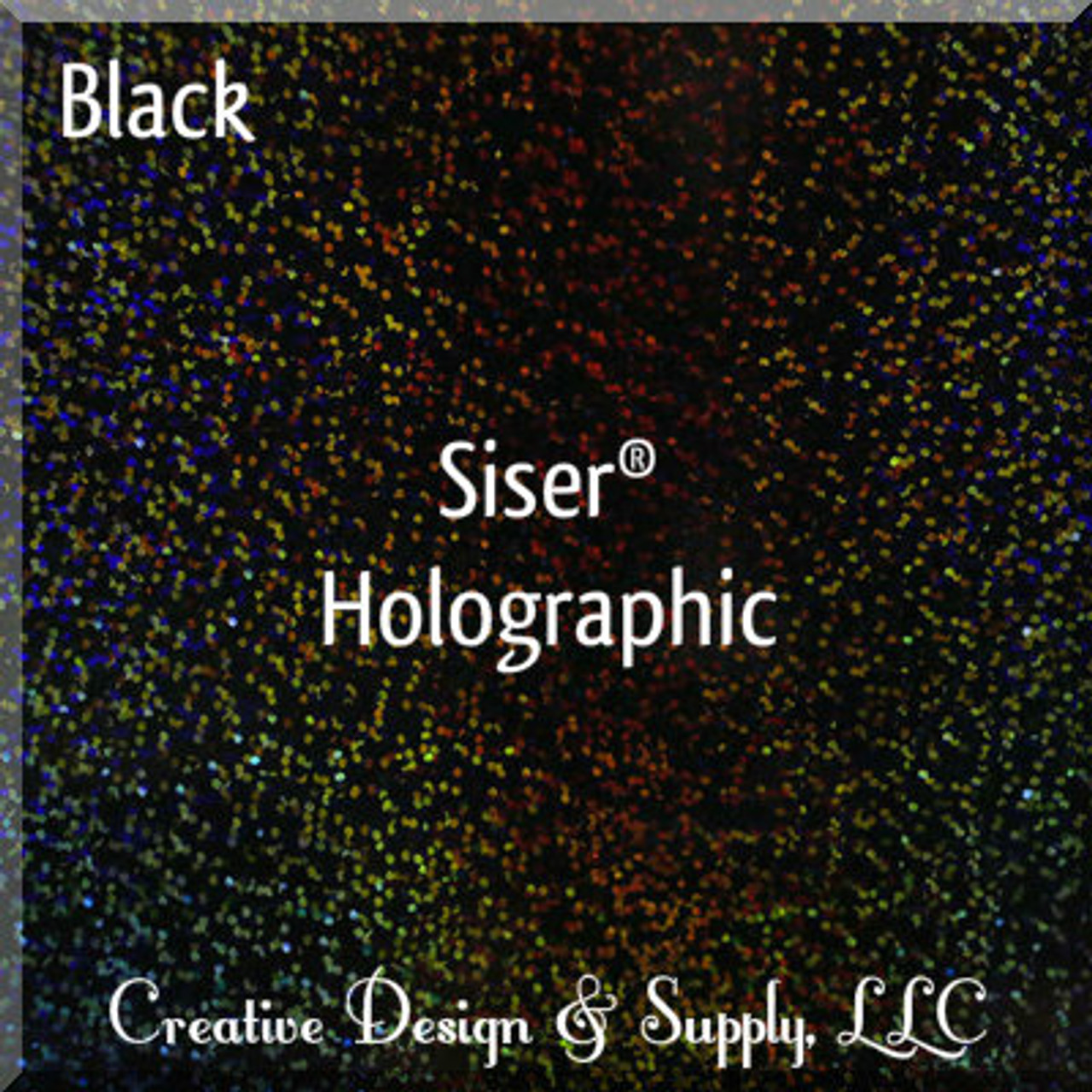 Siser Holographic HTV Black –