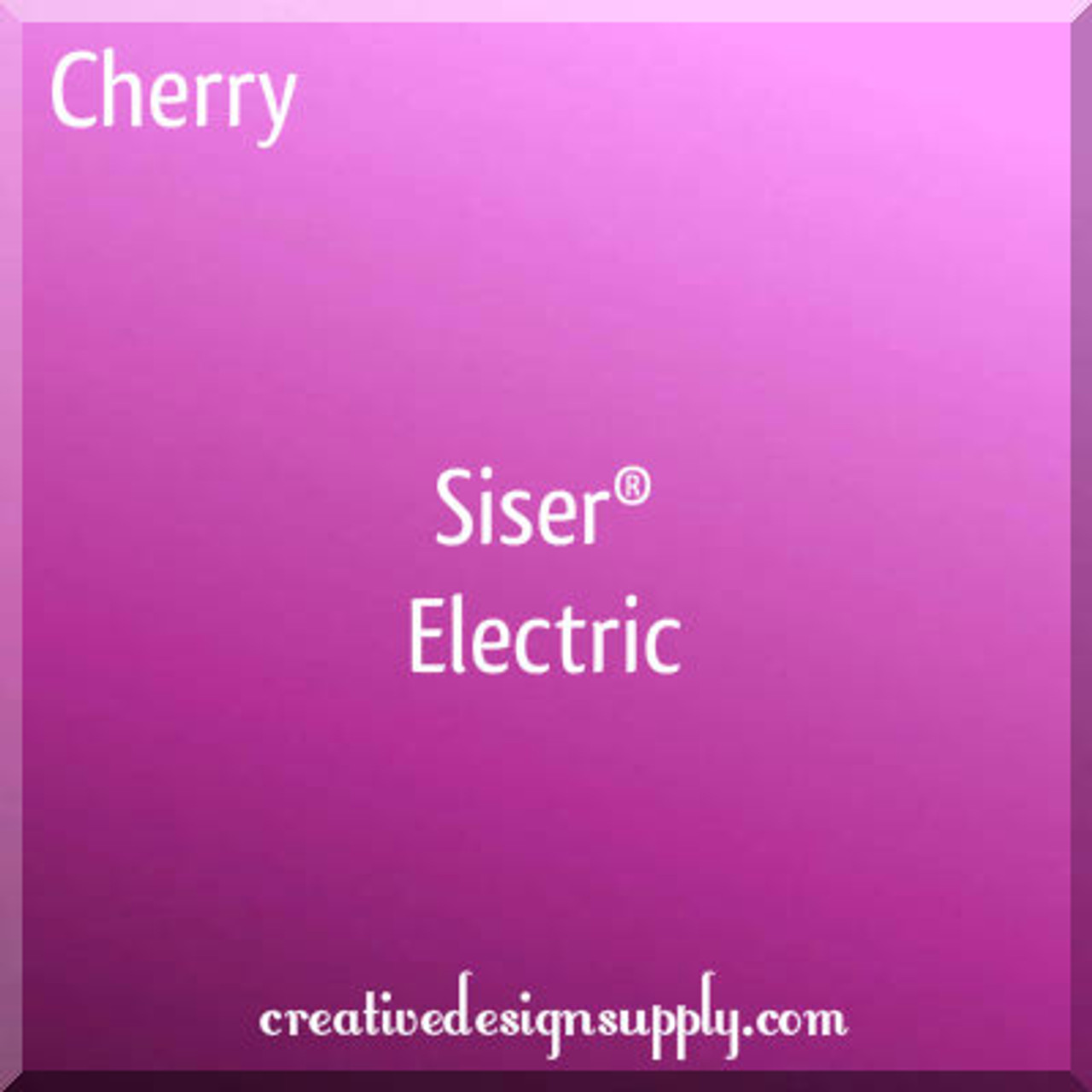 Siser® Electric Heat Transfer Vinyl | Cherry