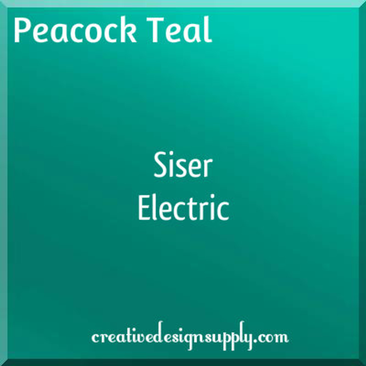 Siser® Electric Heat Transfer Vinyl | Peacock Teal