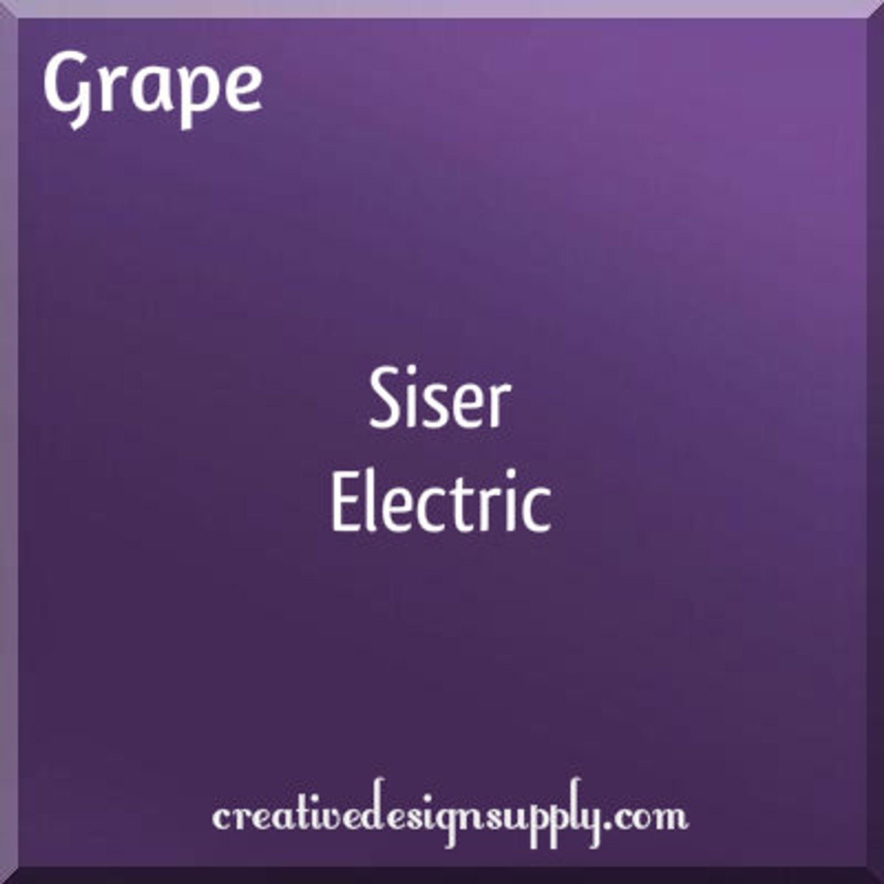 Siser® Electric Heat Transfer Vinyl | Grape