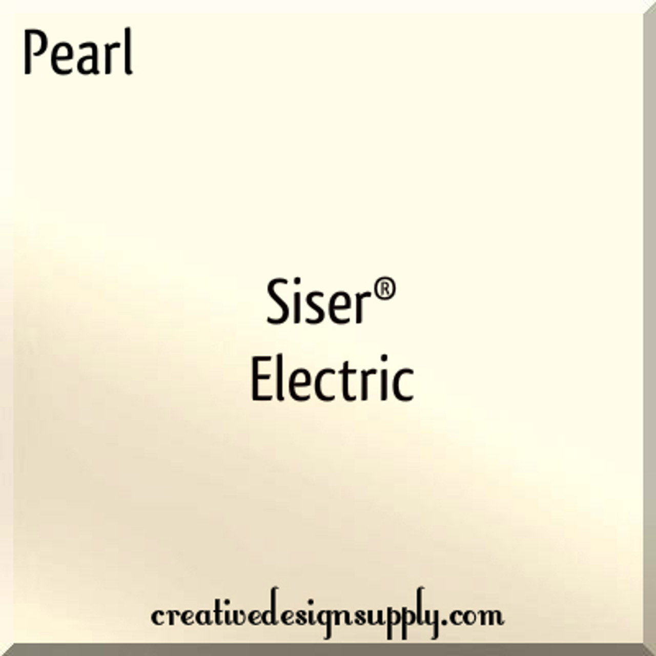 Siser® Electric Heat Transfer Vinyl | Pearl