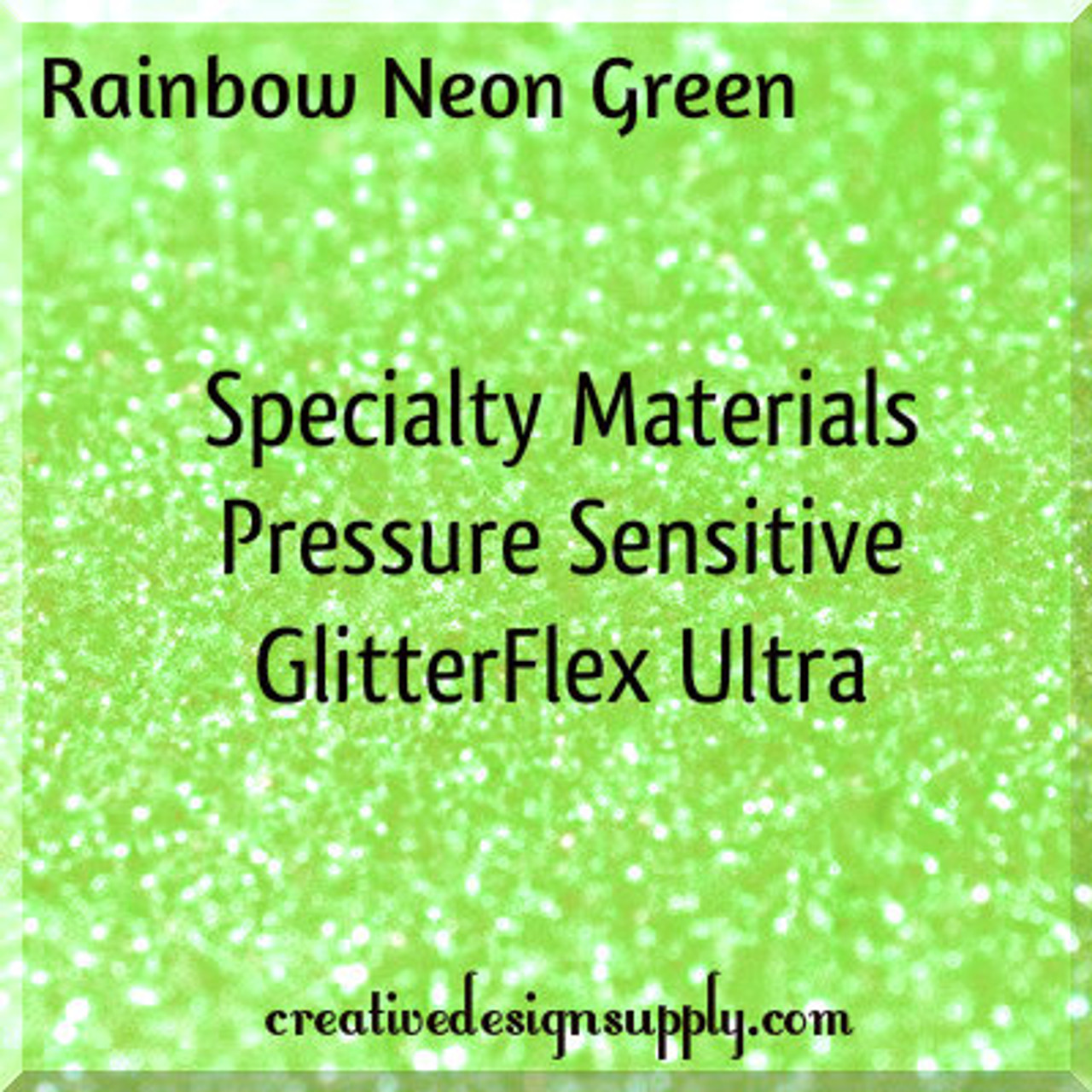 Rainbow Neon Green PS GlitterFLEX® Ultra