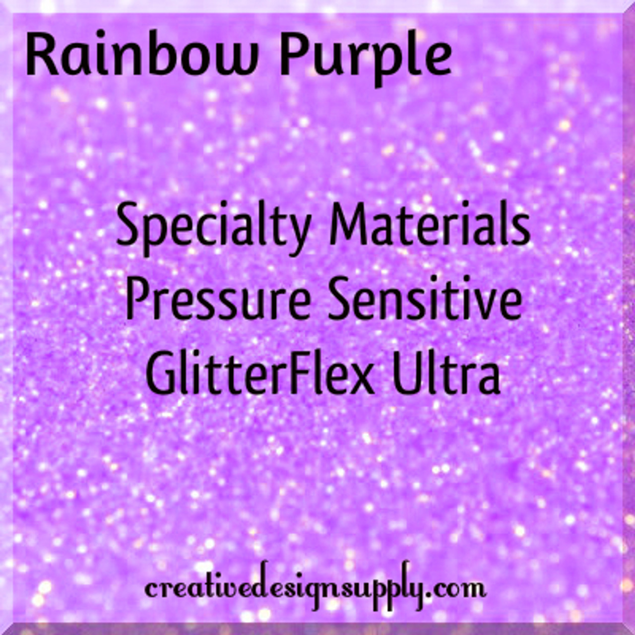 Rainbow Purple PS GlitterFLEX® Ultra