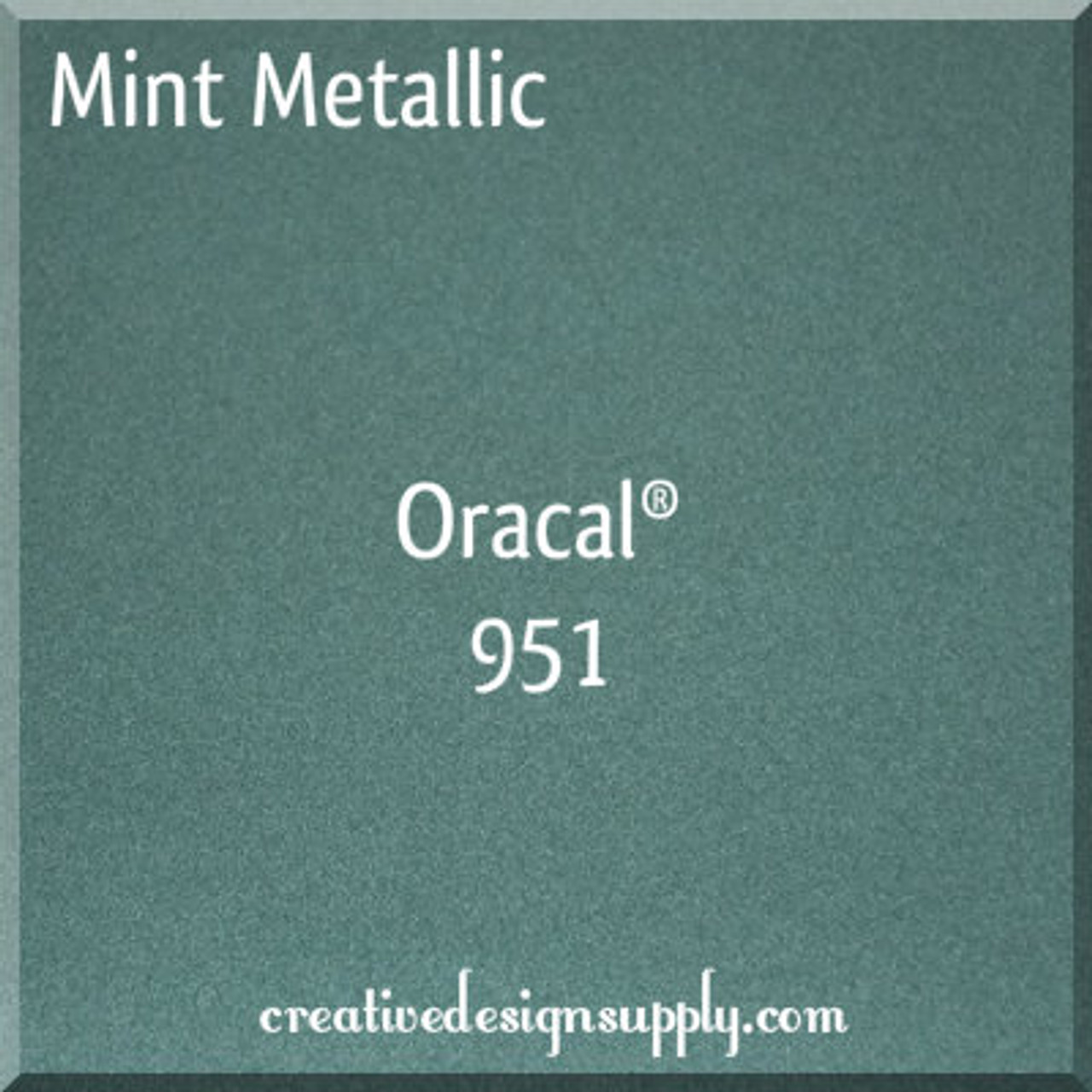 Mint Metallic Oracal 951 15"