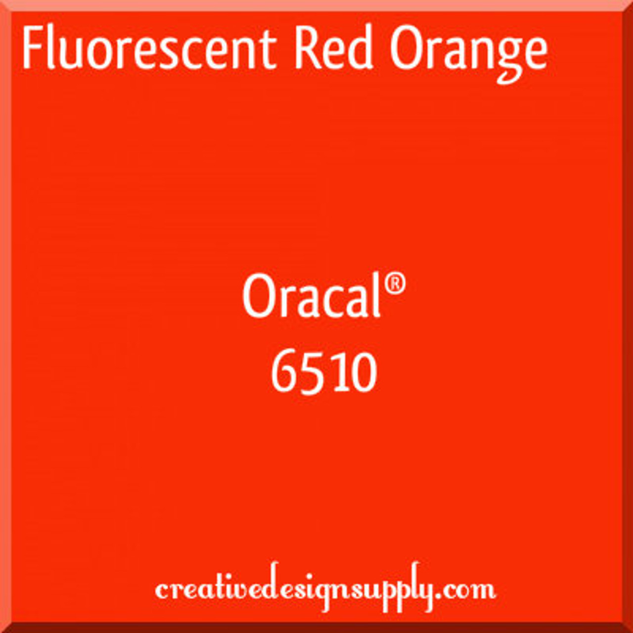 Fluo Red Orange Oracal 6510 15"