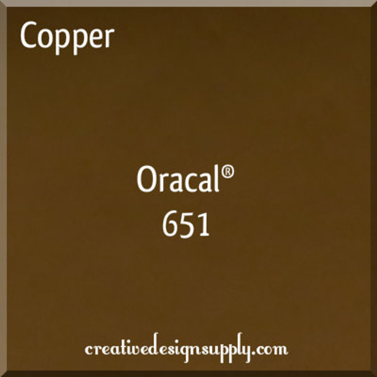 Oracal 651 | Copper Metallic