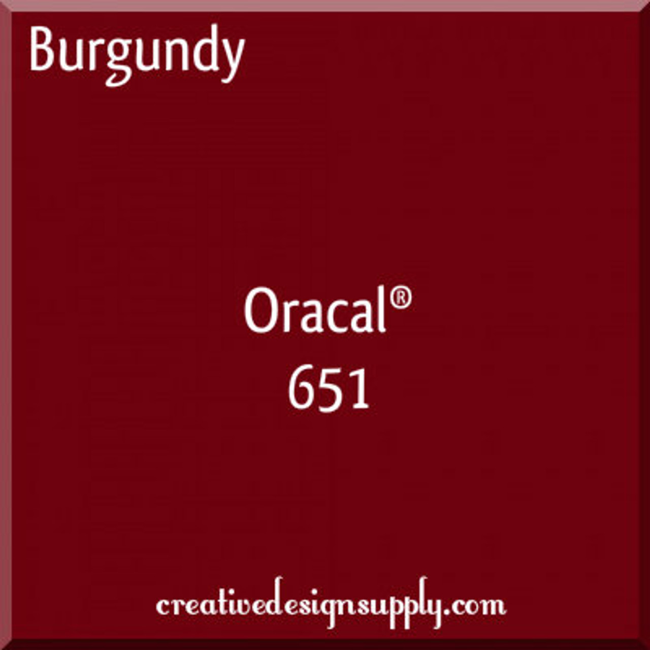 Oracal® 651 12" | Burgundy