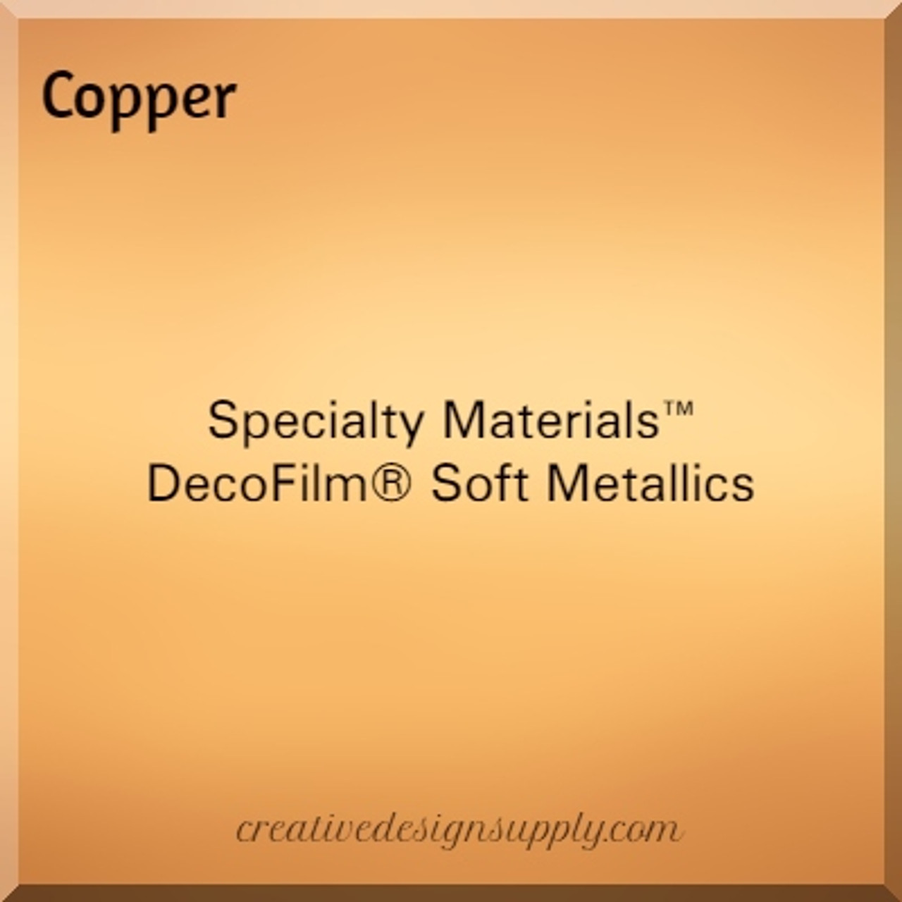 DecoFilm® Soft Metallics Copper