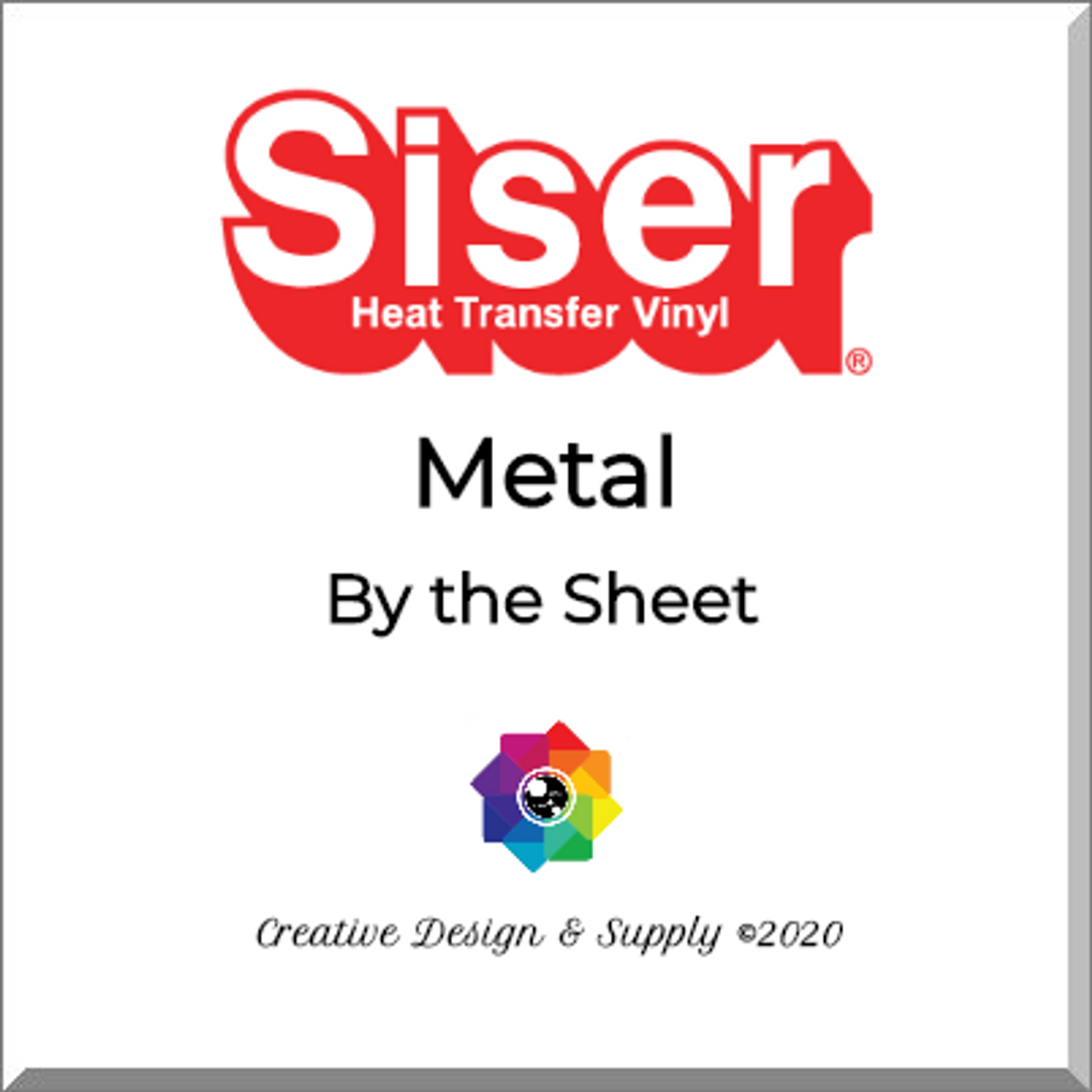 Siser Glitter Silver - 12x12 Sheet