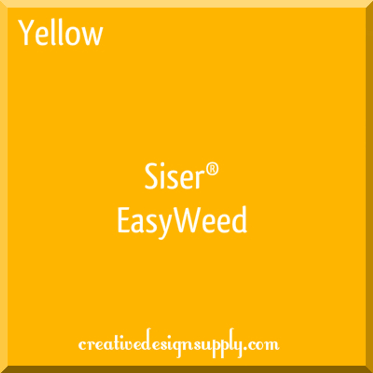 Siser® EasyWeed® Heat Transfer Vinyl | Yellow