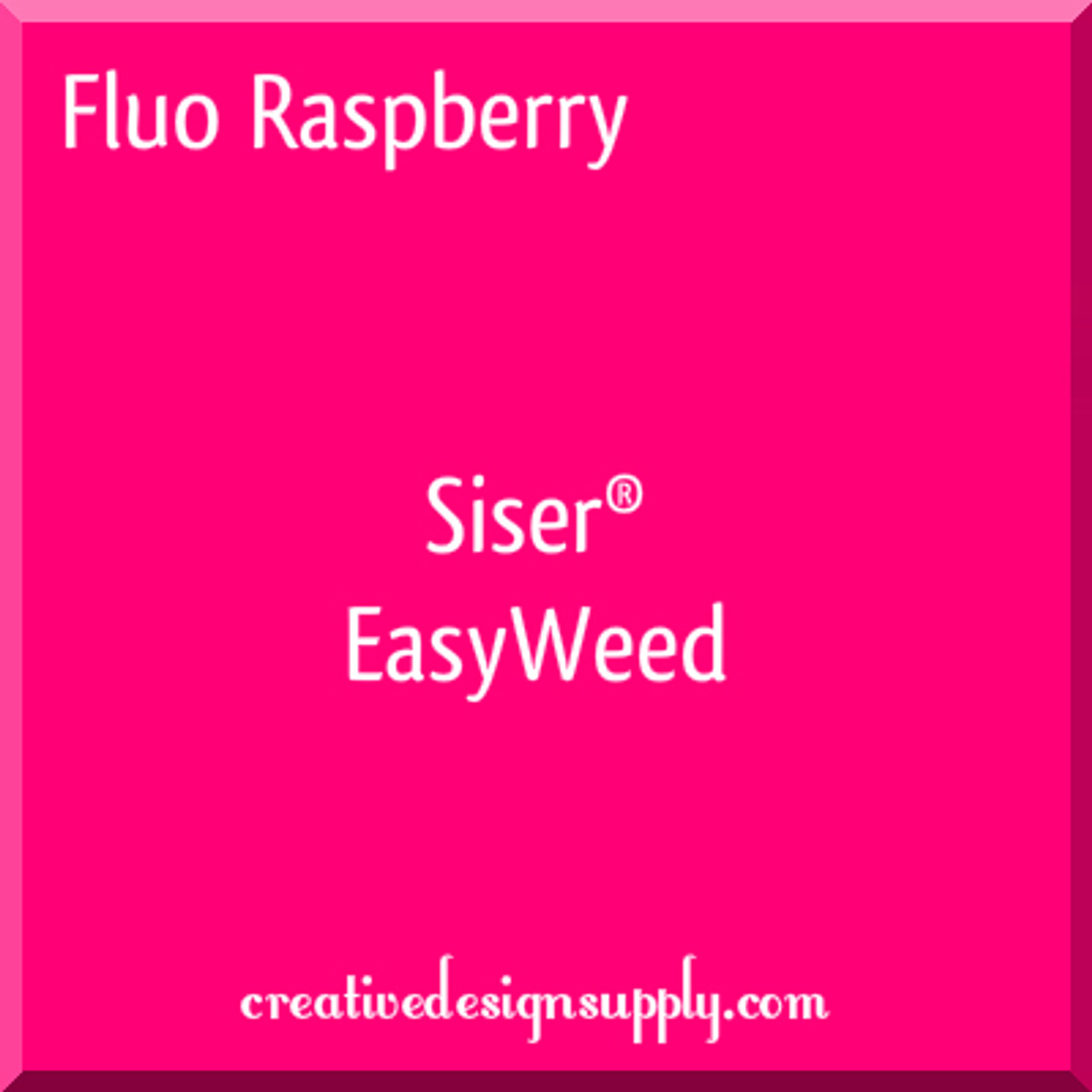 Siser® EasyWeed® Heat Transfer Vinyl | Fluorescent Raspberry