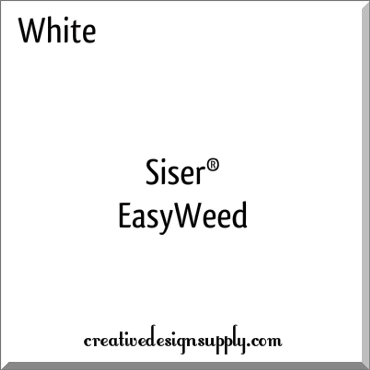 Siser® EasyWeed® Heat Transfer Vinyl | White