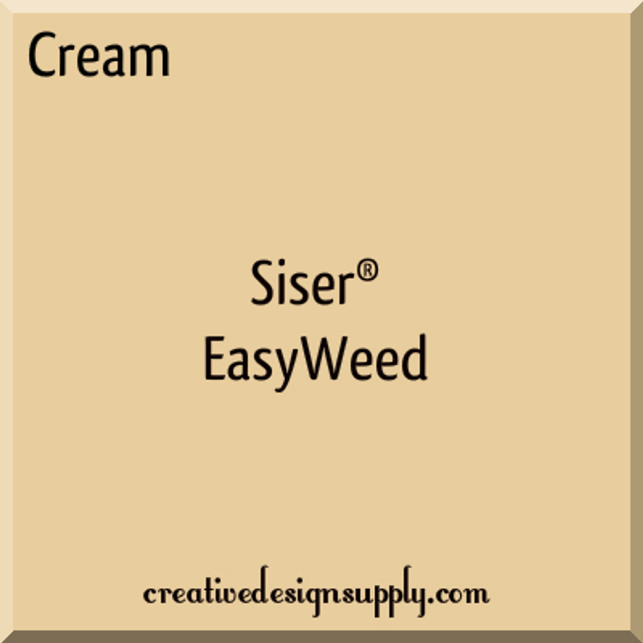 Siser® EasyWeed® Heat Transfer Vinyl | Cream