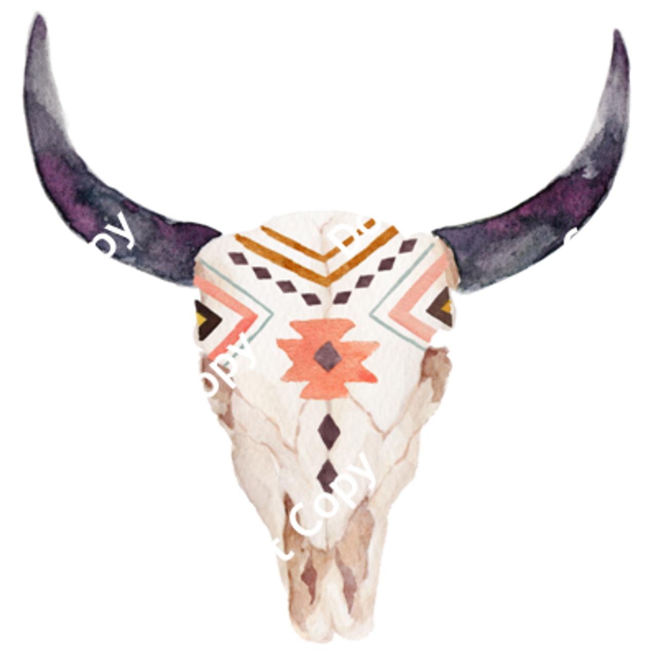 ColorSplash Ultra | Boho Designs 30 Aztec Skull