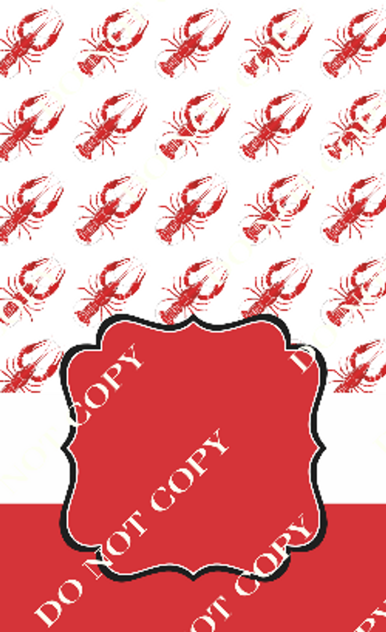 CDS Custom Printed Garden Flag | Crawfish 1