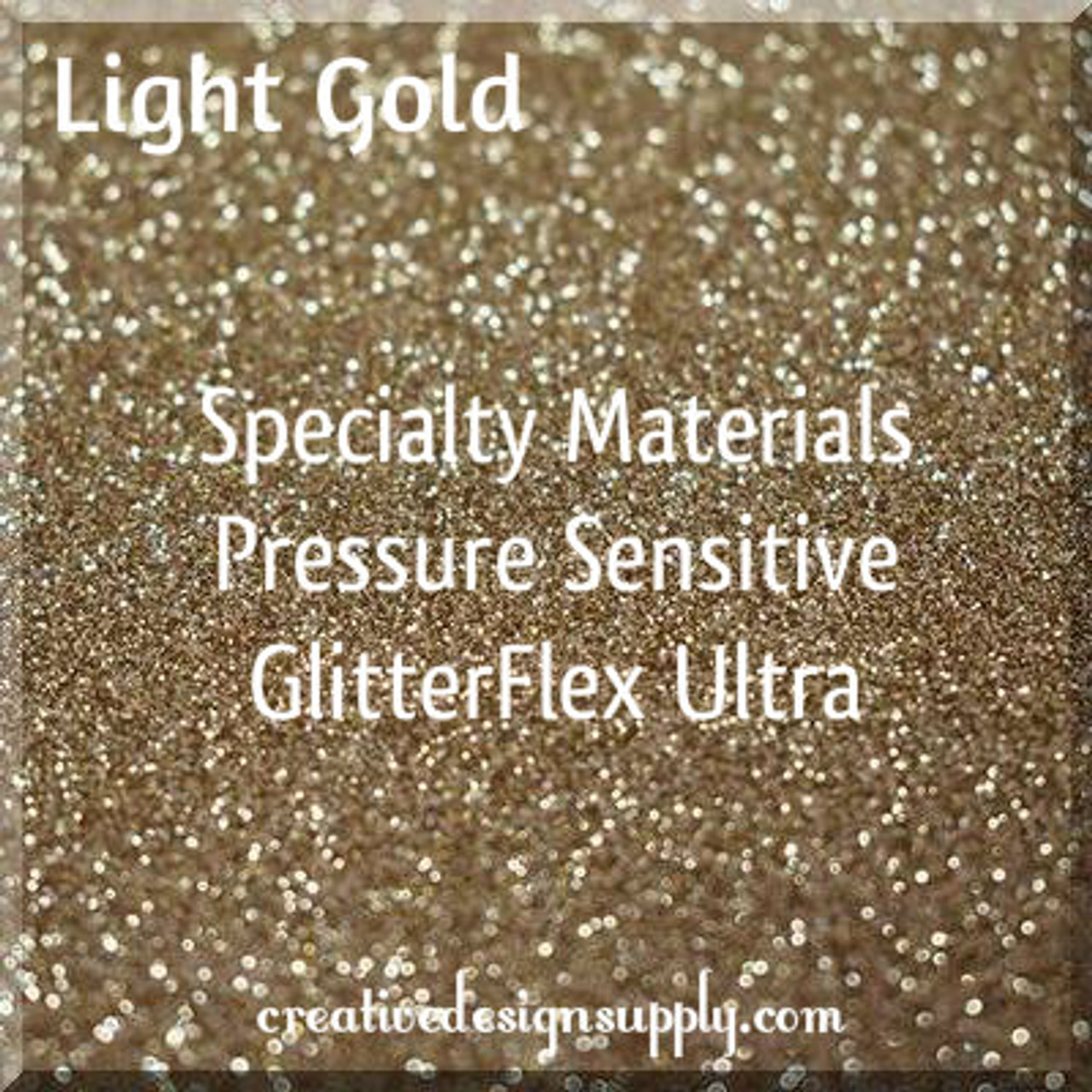 Specialty Materials PS GlitterFLEX® Ultra | Light Gold