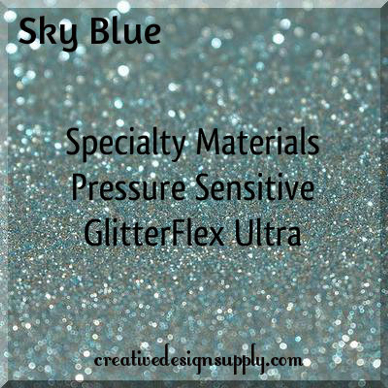 Specialty Materials PS GlitterFLEX® Ultra | Rainbow Neon Orange