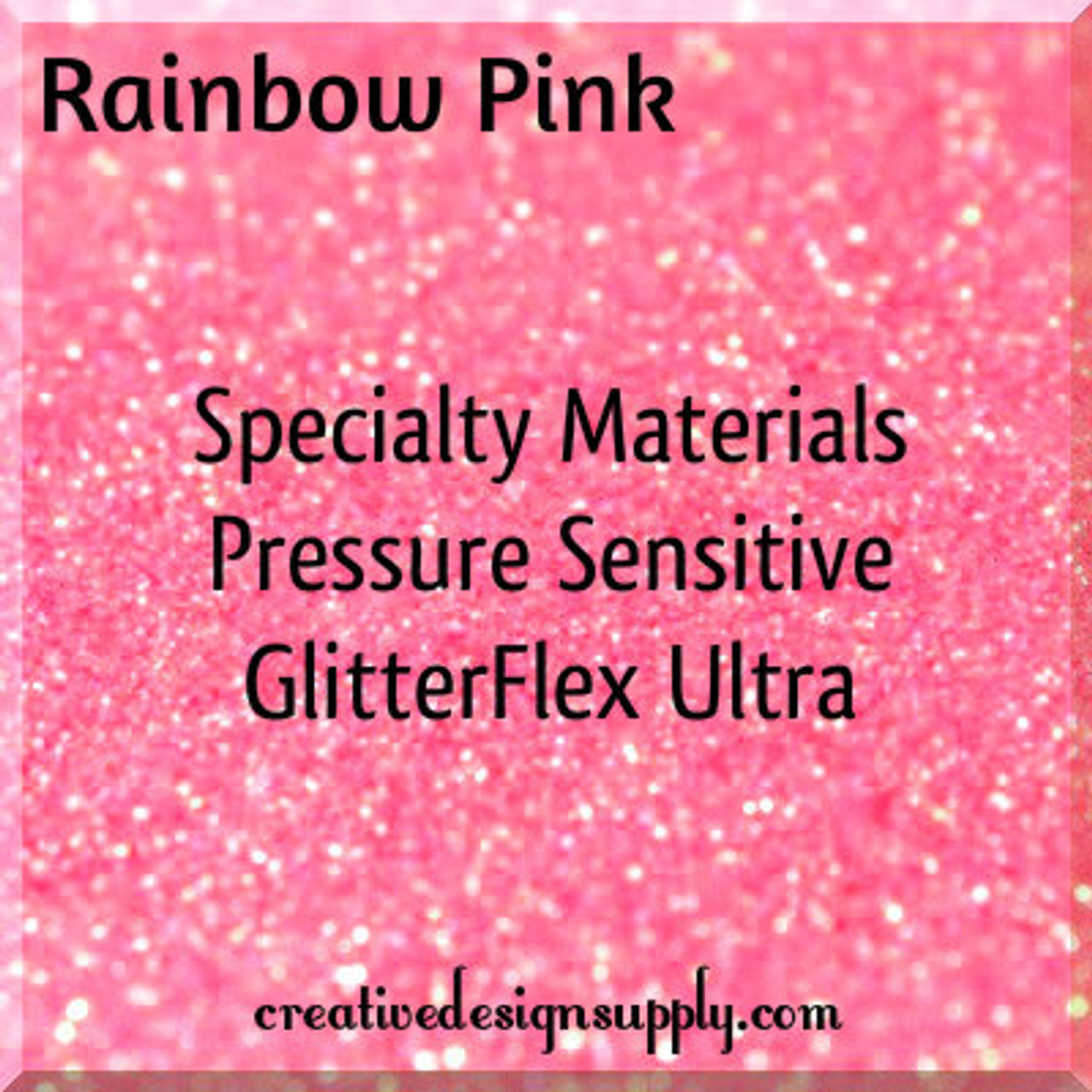 Specialty Materials PS GlitterFLEX® Ultra | Rainbow Pink