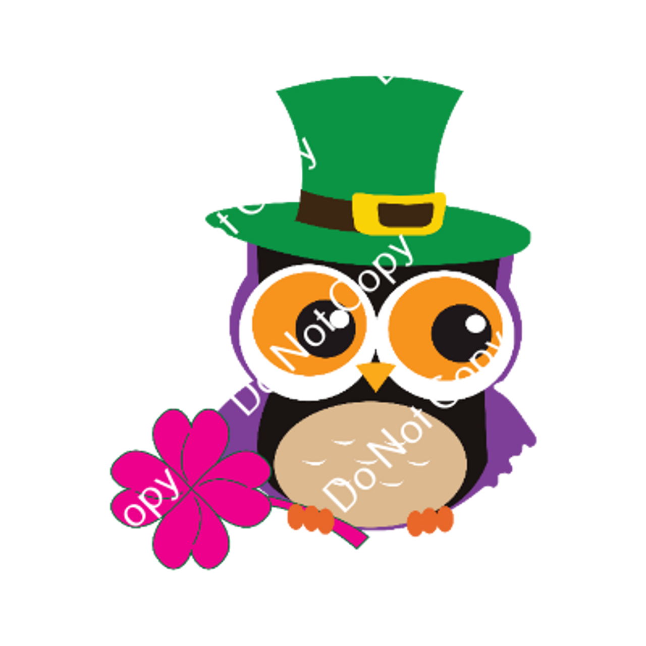 ColorSplash Ultra | St Patrick's Day Owl 15