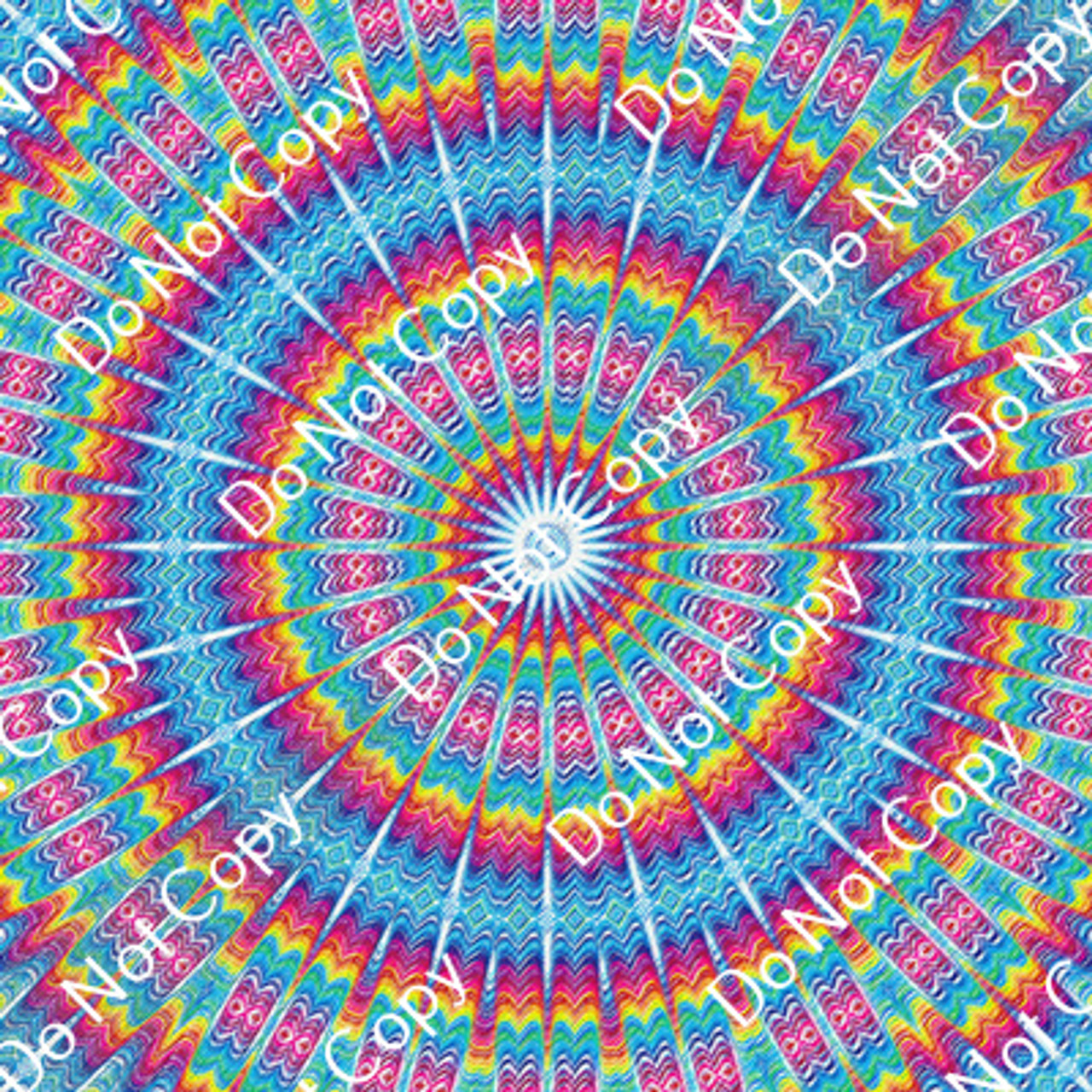 CDS Custom Printed Vinyl | Kaleidoscope Rainbows 4