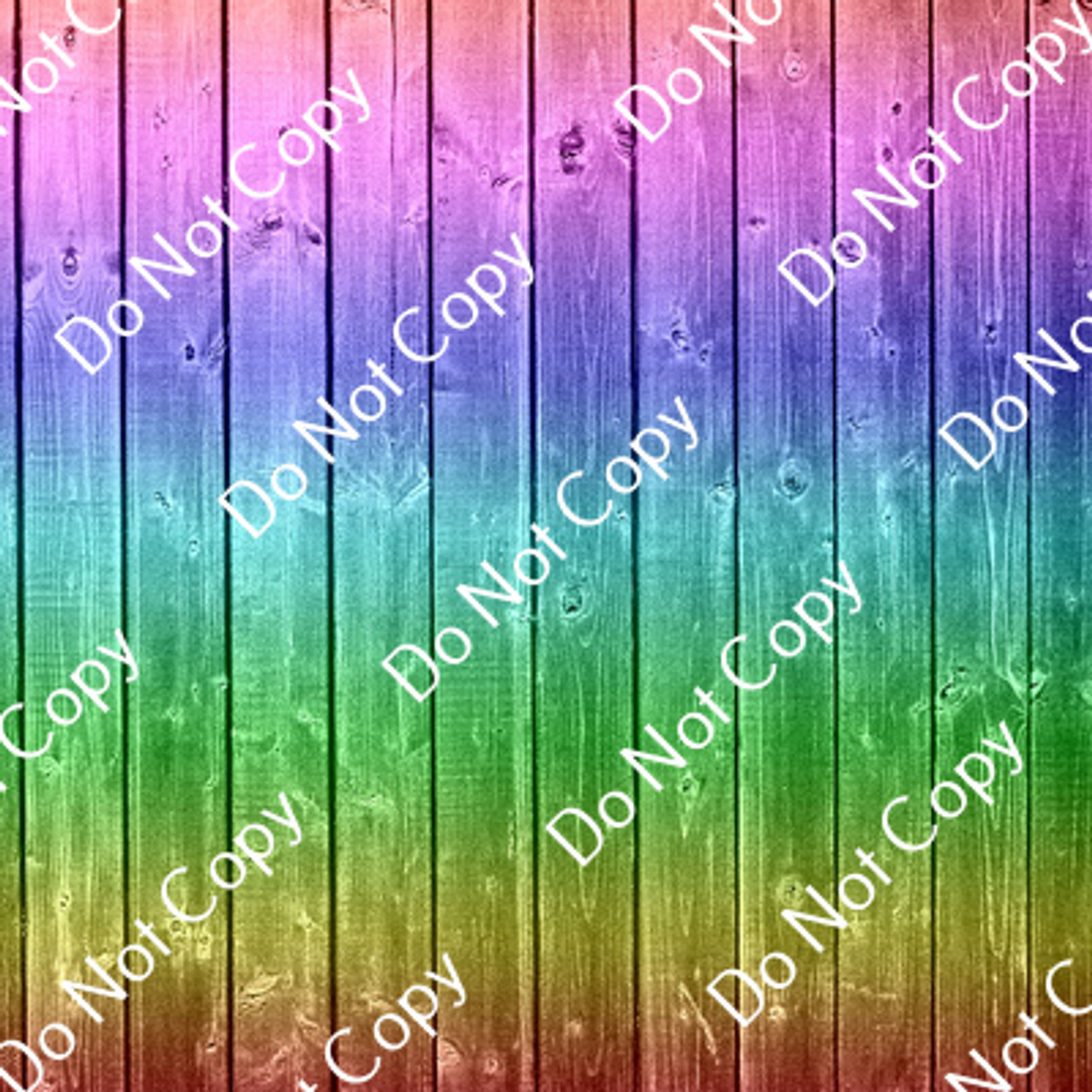 CDS Custom Printed Vinyl | Colorful Rainbows 6