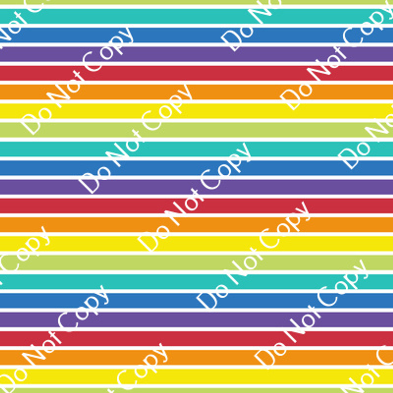 CDS Custom Printed Vinyl | Crazy Rainbows