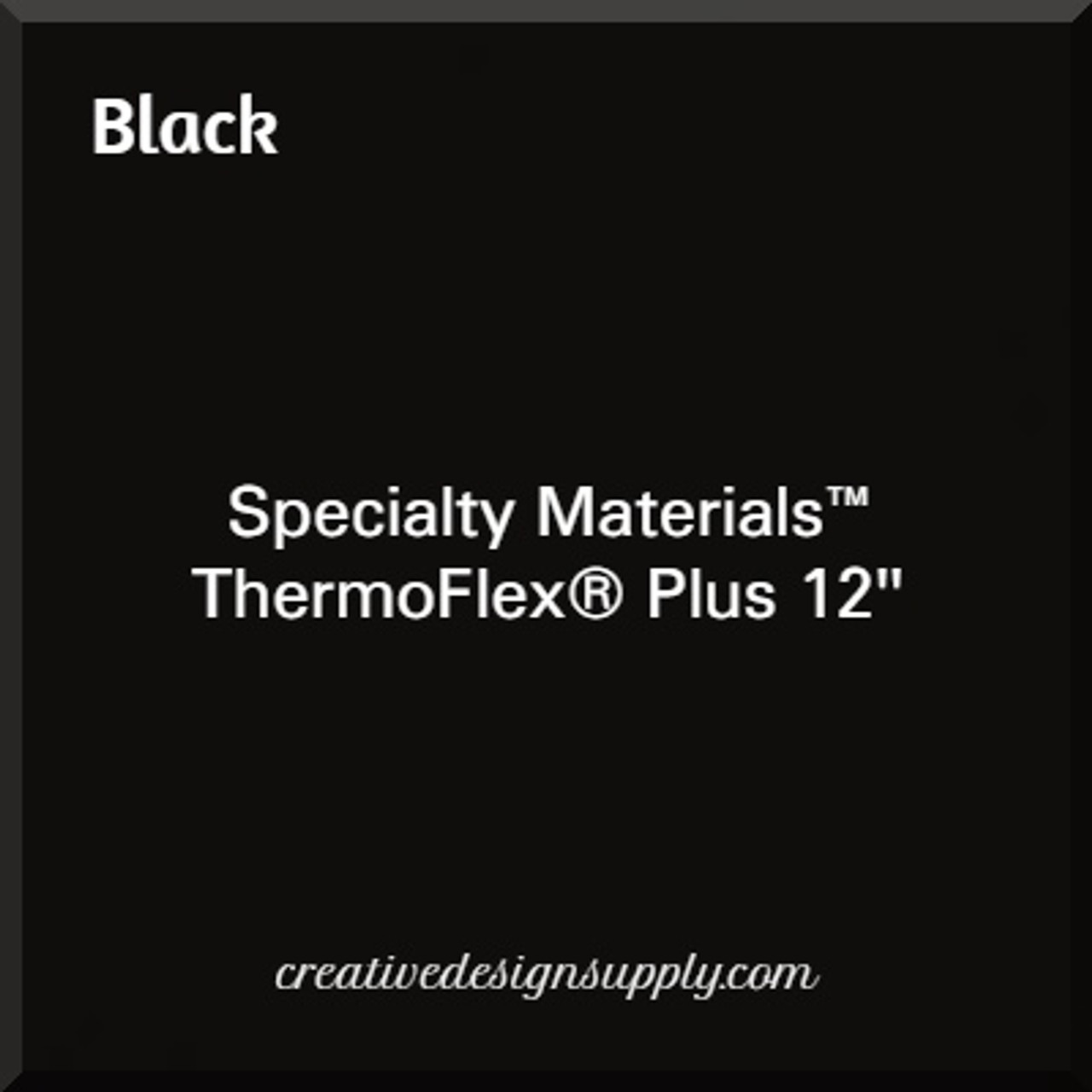 Specialty Materials™ ThermoFlex® Plus | Black 12"