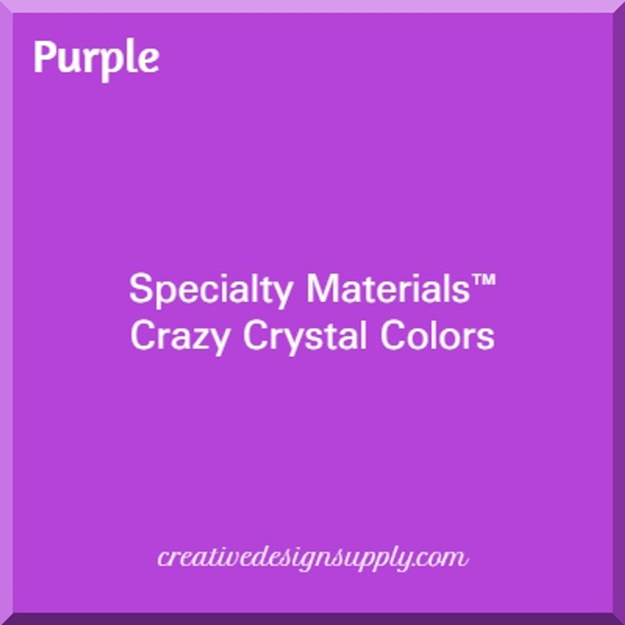 Specialty Materials™ Crazy Crystal Colors™ | Purple