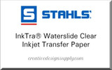 Inktra® Waterslide Clear Transfer Paper