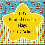 Back to School Garden Flags
