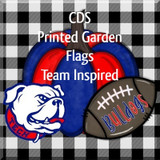 Team Inspired Printed Garden Flags