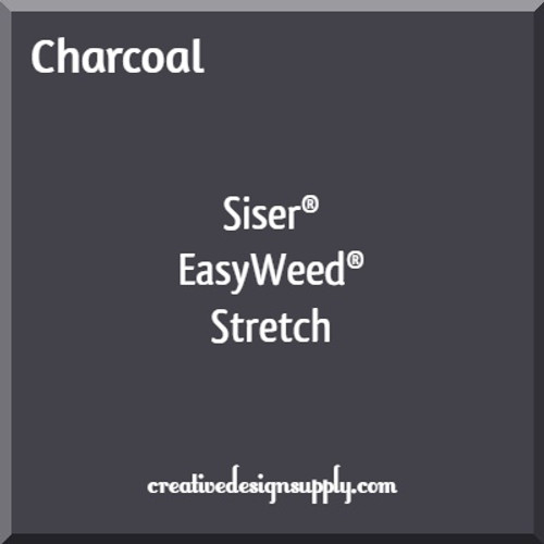 Siser® EasyWeed® Stretch Heat Transfer Vinyl | Charcoal