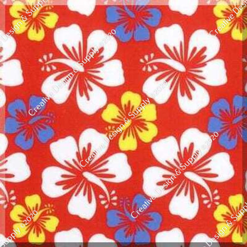 ThermoFlex® Fashion Patterns | Hawaiian Red