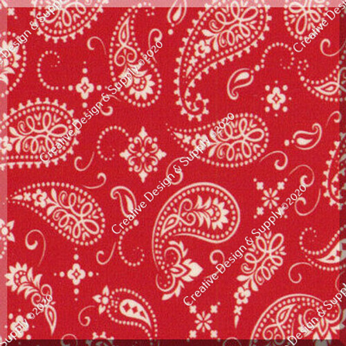 ThermoFlex® Fashion Patterns | Red Bandana