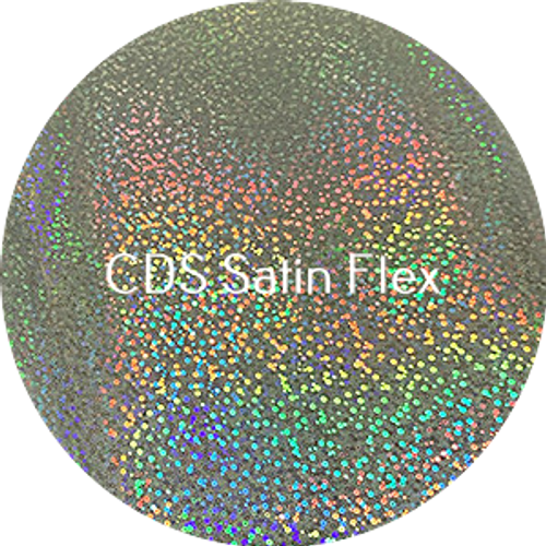 CDS Satin Flex | Silver Bubbles