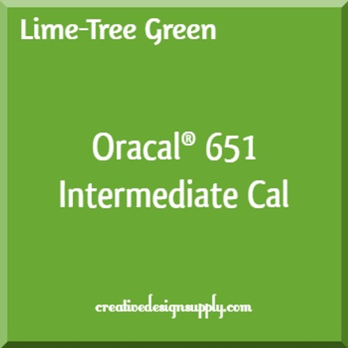 Oracal® 651 Intermediate Cal | Lime-Tree Green