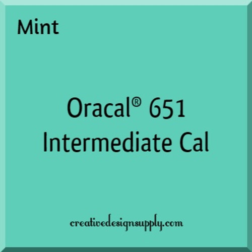 Oracal® 651 Intermediate Cal | Mint