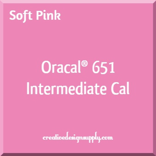 Oracal® 651 Intermediate Cal | Soft Pink