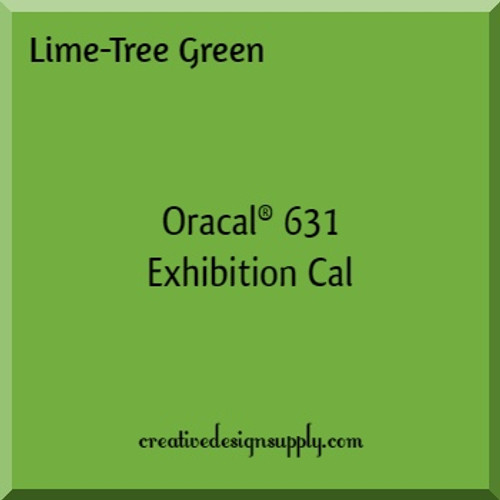 Oracal® 631 Exhibition Cal | Lime-Tree Green