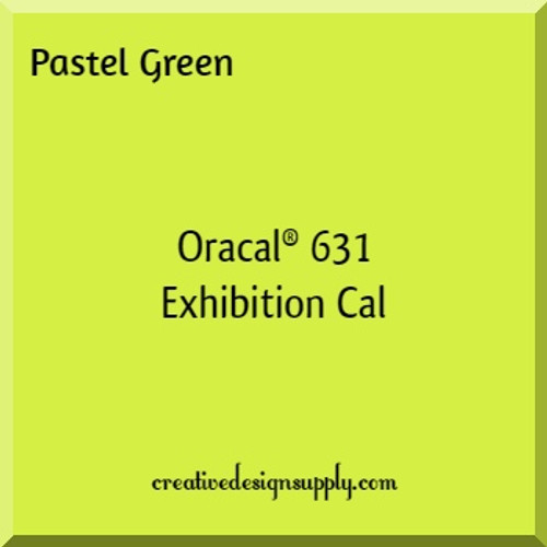 Oracal® 631 Exhibition Cal | Pastel Green