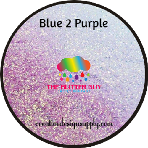 The Glitter Guy | Blue 2 Purple