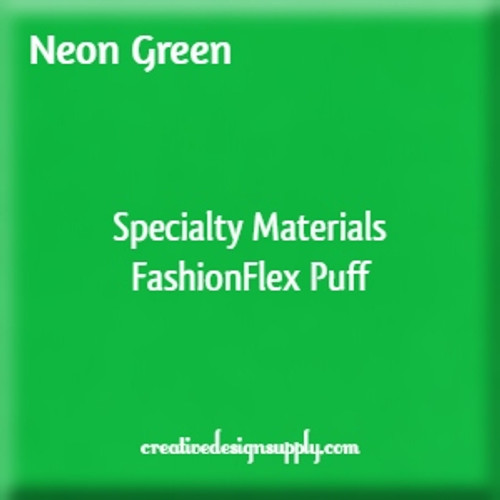 Specialty Materials™ FashionFlex® Puff | Neon Green