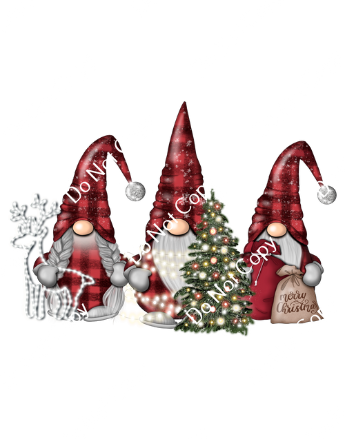 ColorSplash Ultra | Christmas Plaid Gnomes